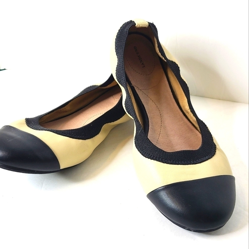 NEW Lands End Ballerina Flats sz 8.5